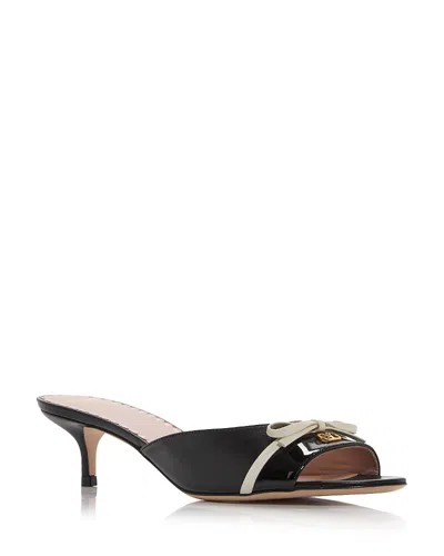 Valentino Garavani Women's Bow Slide Sandals In Multi