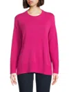 Valentino Women's Cashmere Crewneck Sweater In Pink
