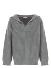 Valentino Garavani Grey Cashmere Sweater