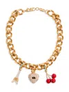 Valentino Chez  Necklace In Gold