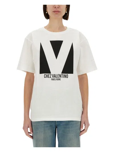 VALENTINO WOMEN'S CHEZPRINT TSHIRT