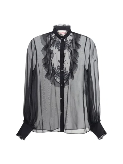 Valentino Women Chiffon Shirt