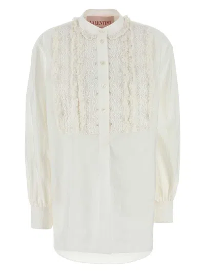 VALENTINO WOMEN'S COTTON BLEND BLOUSE TOP