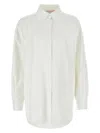 Valentino Garavani White Cotton Blend Oversize Shirt