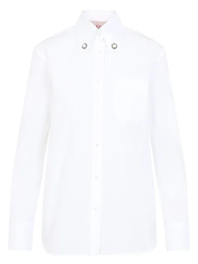 VALENTINO WOMEN'S COTTON POPLIN SHIRT