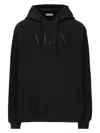 Valentino Black Cotton Sweatshirt