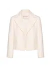 VALENTINO WOMEN'S CREPE COUTURE JACKET