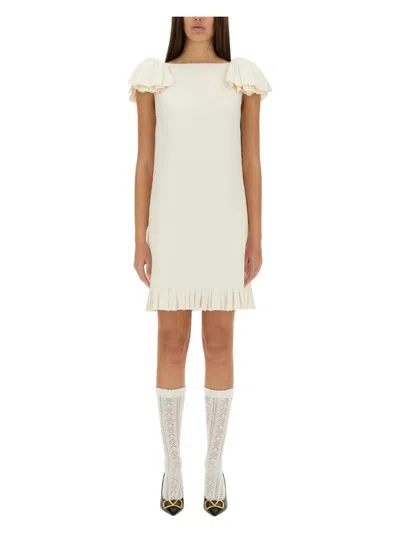VALENTINO WOMEN'S CREPE COUTURE SHORT DRESS