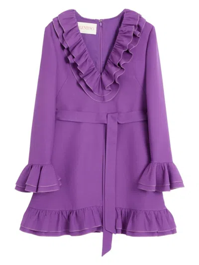 VALENTINO WOMEN'S CREPE COUTURE SHORT DRESS