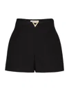 VALENTINO WOMEN'S CREPE COUTURE SHORTS