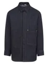 Valentino Women's Dark Denim Oversize Shirt