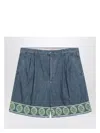 Valentino Garavani Denim Bermuda Shorts