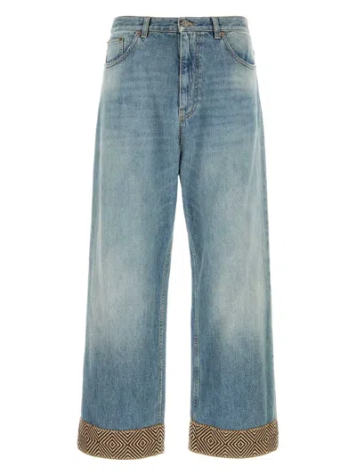 Valentino Women's Denim Wide-leg Jeans