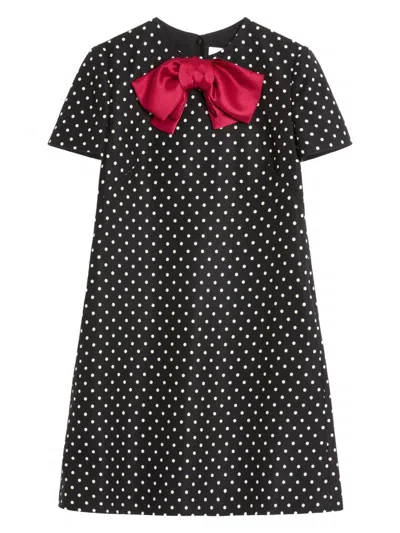 VALENTINO WOMEN'S DOTTED MINI DRESS