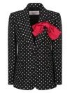 Valentino Jacket With Pludepois Print In Black
