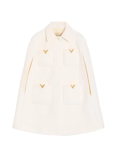 Valentino Women's Drill Double Coat In Pink