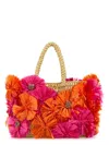 Valentino Women's Embellished Raffia Vlogo Signature Handbag | 6w2b0r23gcz Color R0v In Multi