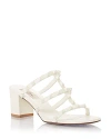 Valentino Garavani Women's Embellished Strappy High Heel Sandals In Ivory