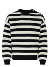 Valentino Garavani Embroidered Cotton Blend Sweater