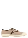 Valentino Bay By Bay Bicolor Canvas Low-top Sneakers