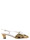 Valentino Jacquard Embroidered Bowow Pumps
