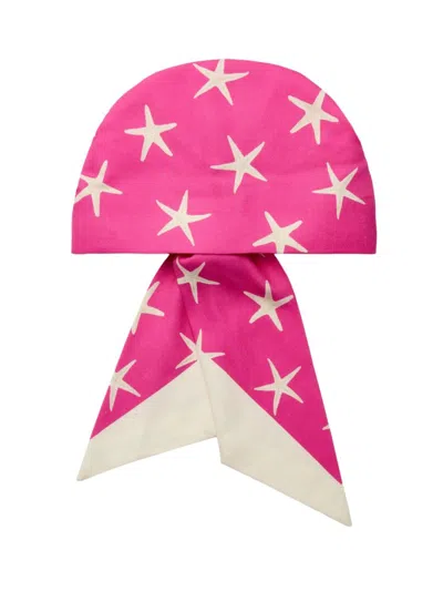 Valentino Garavani Women's Escape Headband In Cotton And Silk In Pink