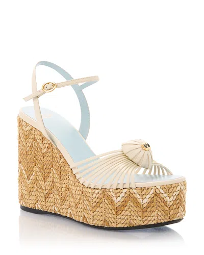 Valentino Garavani Women's Espadrille Wedge Sandals In Multi