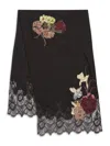 Valentino Women's Floral Embroidered Cashmere-wool Blend Stole In Multi