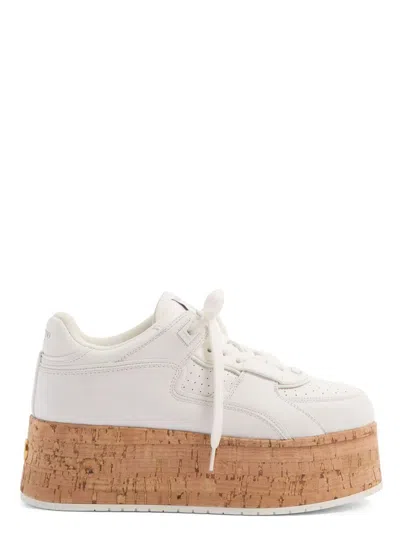 VALENTINO GARAVANI WOMEN'S FREEDOTS XL LEATHER SNEAKERS