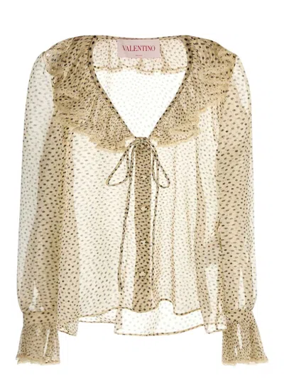 VALENTINO WOMEN'S GEORGETTE SHIRT