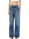 Valentino Blue Medio Denim Trousers Woman Denim 29 In Blue
