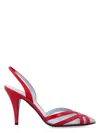 Valentino Slingback Pumps In Rude Pure