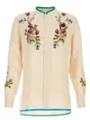 Valentino Garavani Ivory Linen Shirt