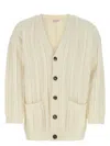 Valentino Women's Ivory Wool Cardigan