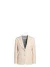 Valentino Wool And Silk Single-breasted Jacket Women