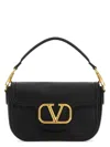 Valentino Alltime Grained Leather Shoulder Bag