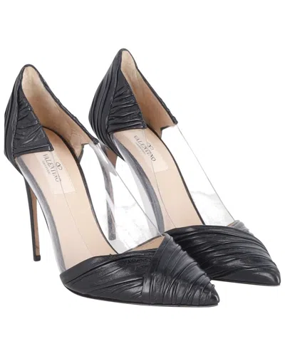 Valentino Garavani Valentino Women's Leather B Drape Pump (authentic Pre-loved) In Multi