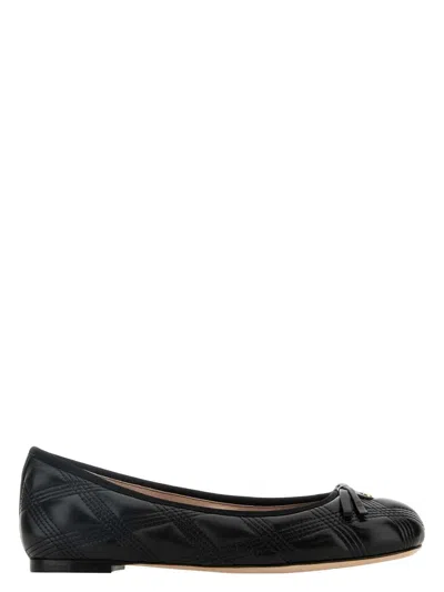 VALENTINO GARAVANI WOMEN'S LEATHER BALLERINAS