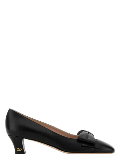 VALENTINO GARAVANI WOMEN'S LEATHER BOWOW PUMPS