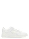 Valentino Garavani White Leather Freedots Sneakers