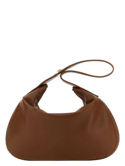Valentino Garavani Women's Leather Large Go-hobo Shoulder Bag In Brown