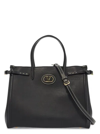 VALENTINO GARAVANI WOMEN'S LEATHER MEDIUM ANTIBES TOTE BAG