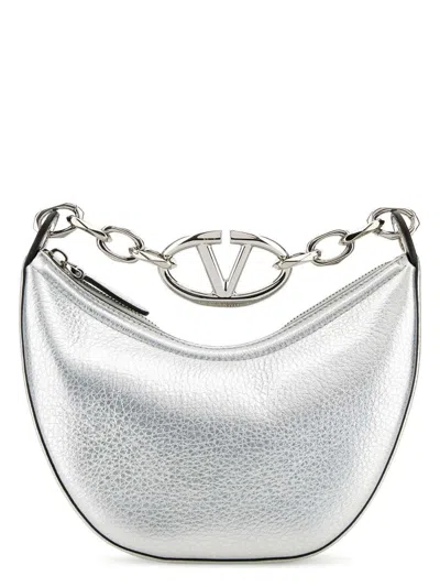 Valentino Garavani Women's Leather Mini Hobo Vlogo Moon Handbag