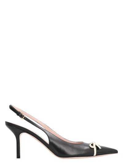 VALENTINO GARAVANI WOMEN'S LEATHER SLINGBACK PUMPS