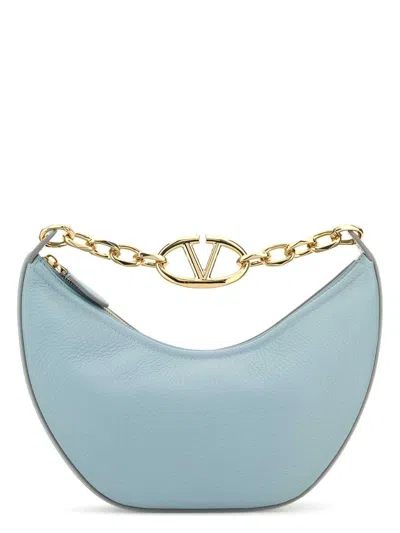 Valentino Garavani Women's Leather Small Hobo Vlogo Moon Handbag