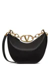 Valentino Women's Leather Small Hobo Vlogo Moon Handbag