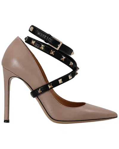 Valentino Garavani Valentino Women's Leather Studwrap Pump (authentic Pre-loved) In Multi