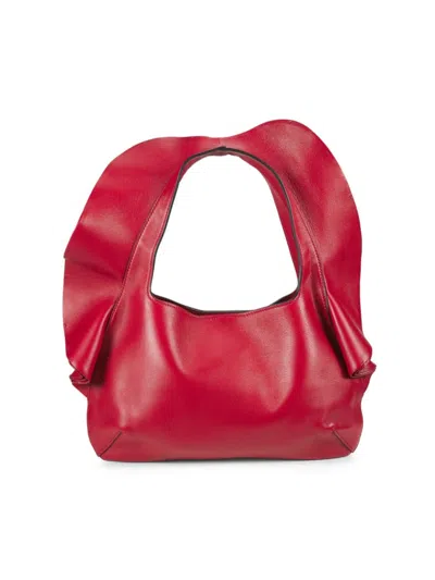 Valentino Garavani Women's Leather Top Handle Bag In Red