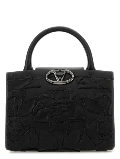VALENTINO GARAVANI WOMEN'S LEATHER VLOGO HANDBAG