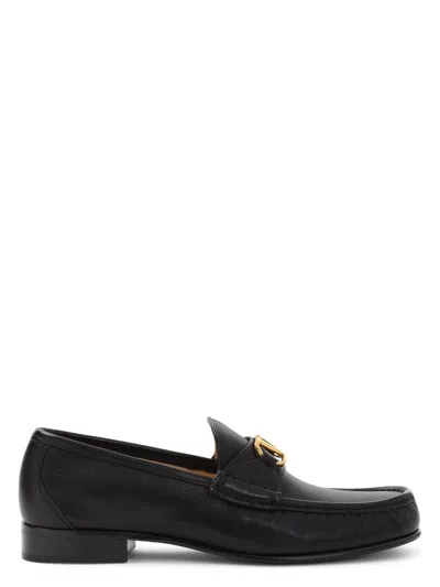 Valentino Garavani Women's Leather Vlogo Loafers